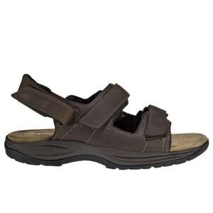 NEW DUNHAM men's st johnsbury sandal in brown